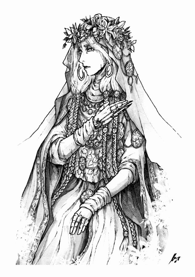 The Revenant | ER nightreign | High quality fine art giclée print | A5 print (14.8x21cm) | €14.99